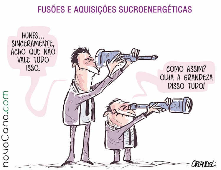 [Charge] Compra e venda de usinas de açúcar e etanol