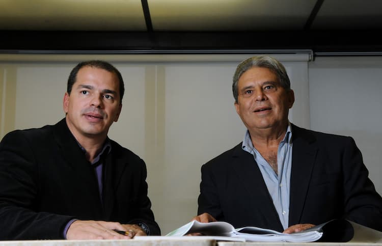 Frederico Paes, presidente da Coagro e Renato Abreu, presidente do grupo MPE: usina Sapucaia
