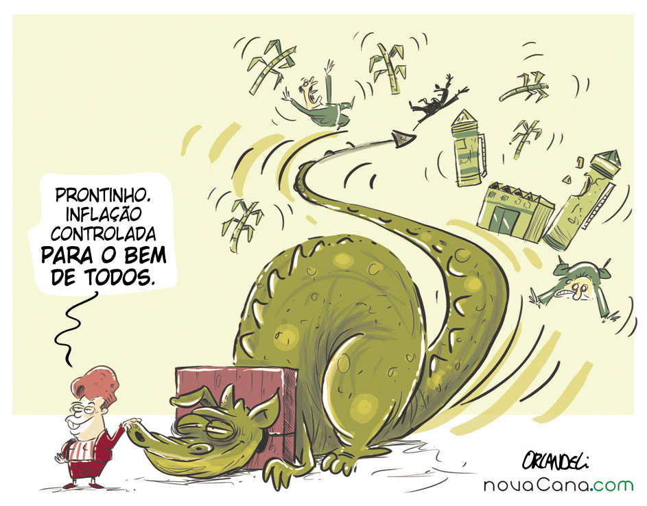 [Charge] Dilma: inflação X setor sucroenergético
