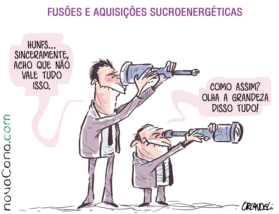 [Charge] Compra e venda de usinas de açúcar e etanol