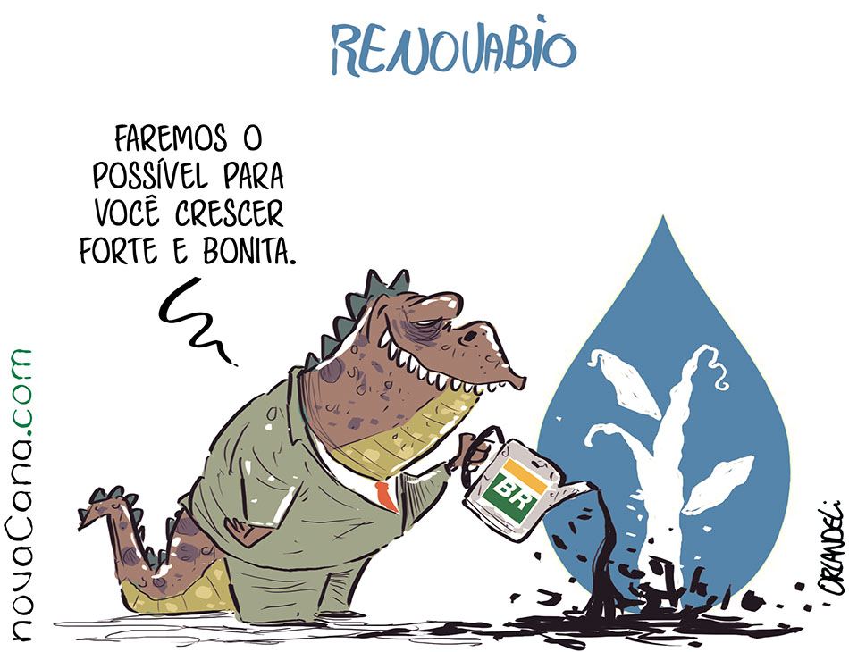 [Charge] Petrobras e o RenovaBio