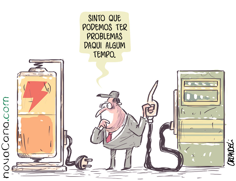 [Charge] "Sinto que podemos ter problemas daqui algum tempo."