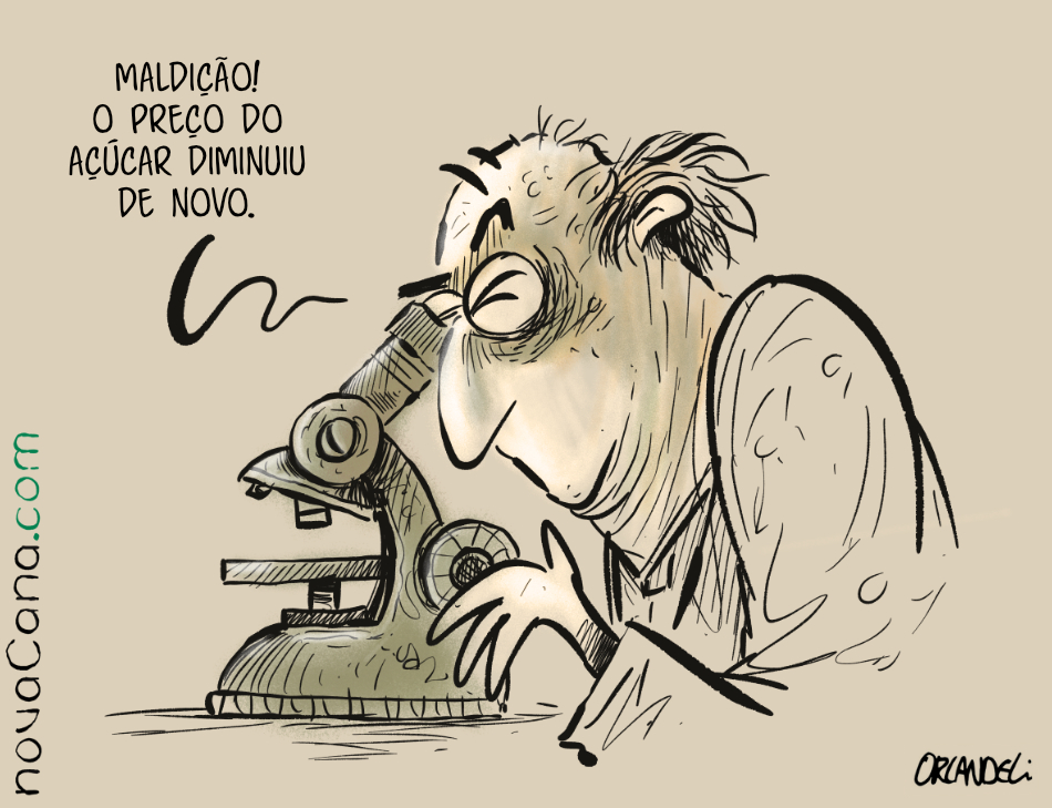 [Charge] Quedas no preço de açúcar