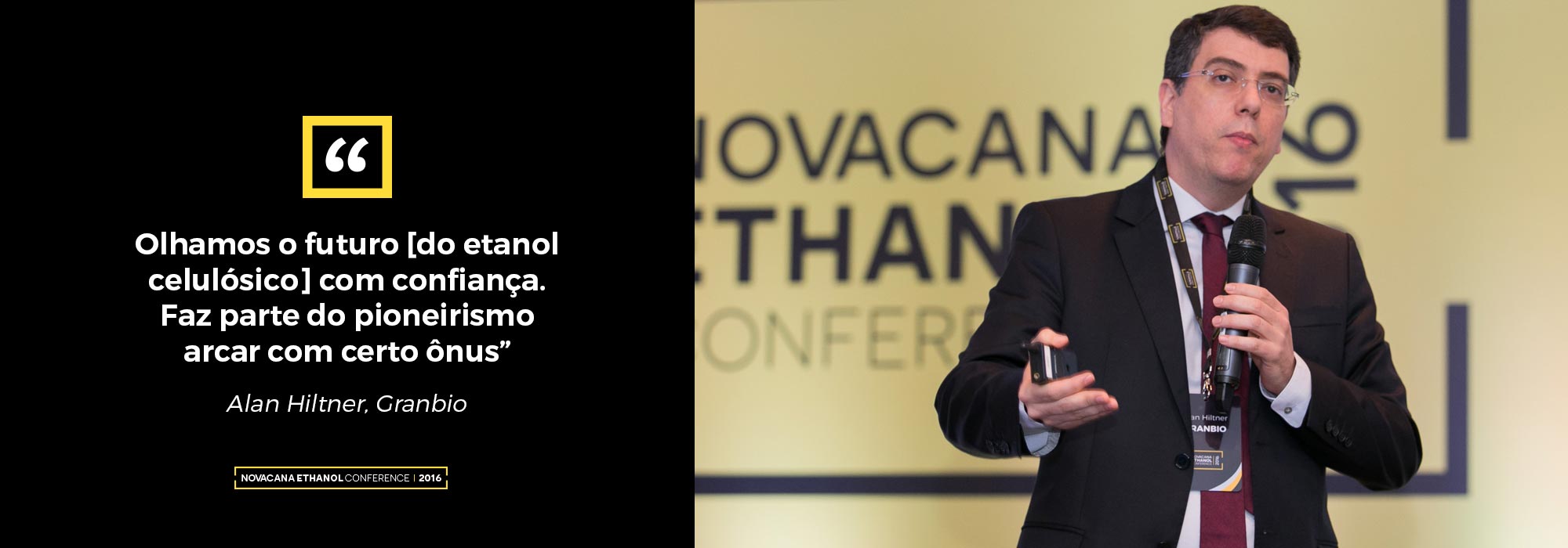 Alan Hiltner no novaCana Ethanol Conference