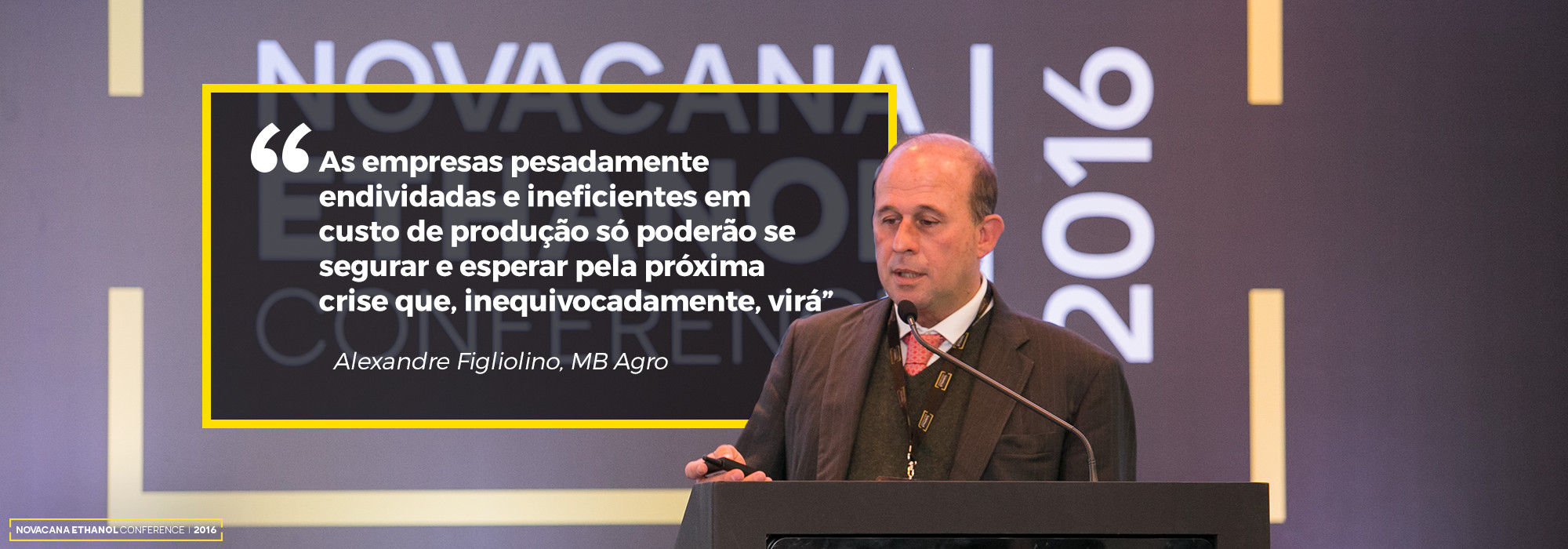Alexandre Figliolino no novaCana Ethanol Conference