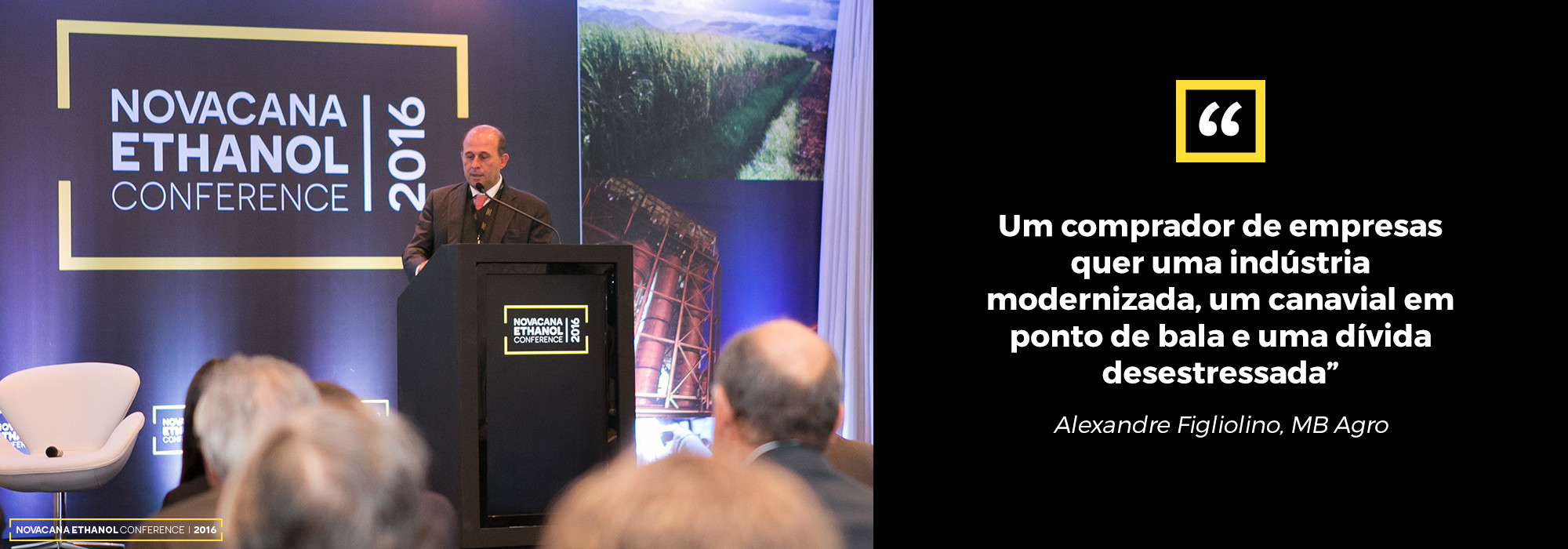 Alexandre Figliolino no novaCana Ethanol Conference