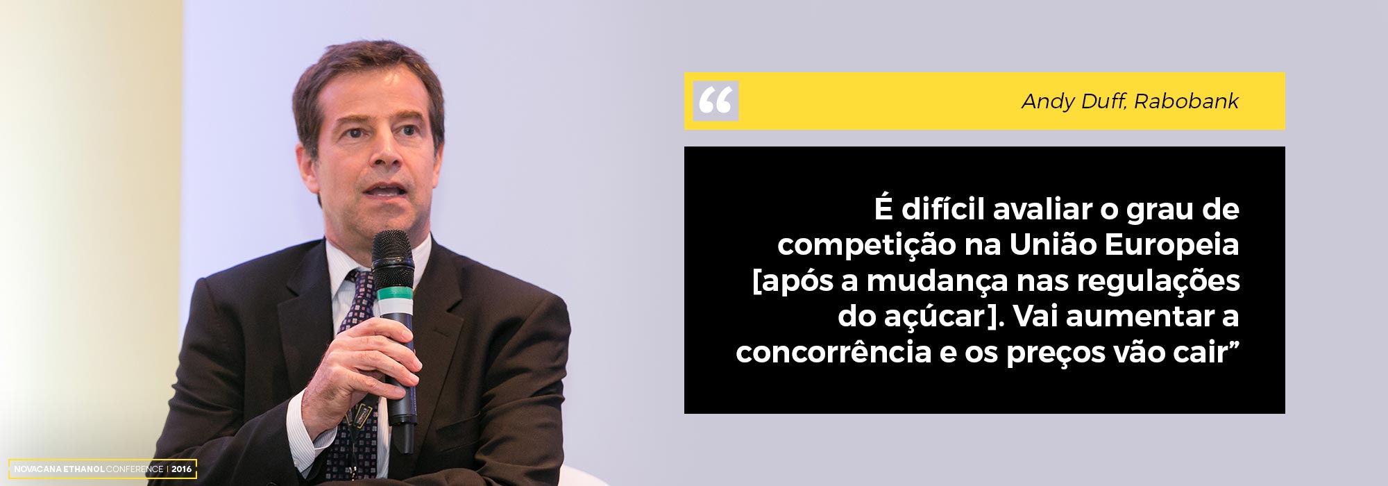 Andy Duff no novaCana Ethanol Conference