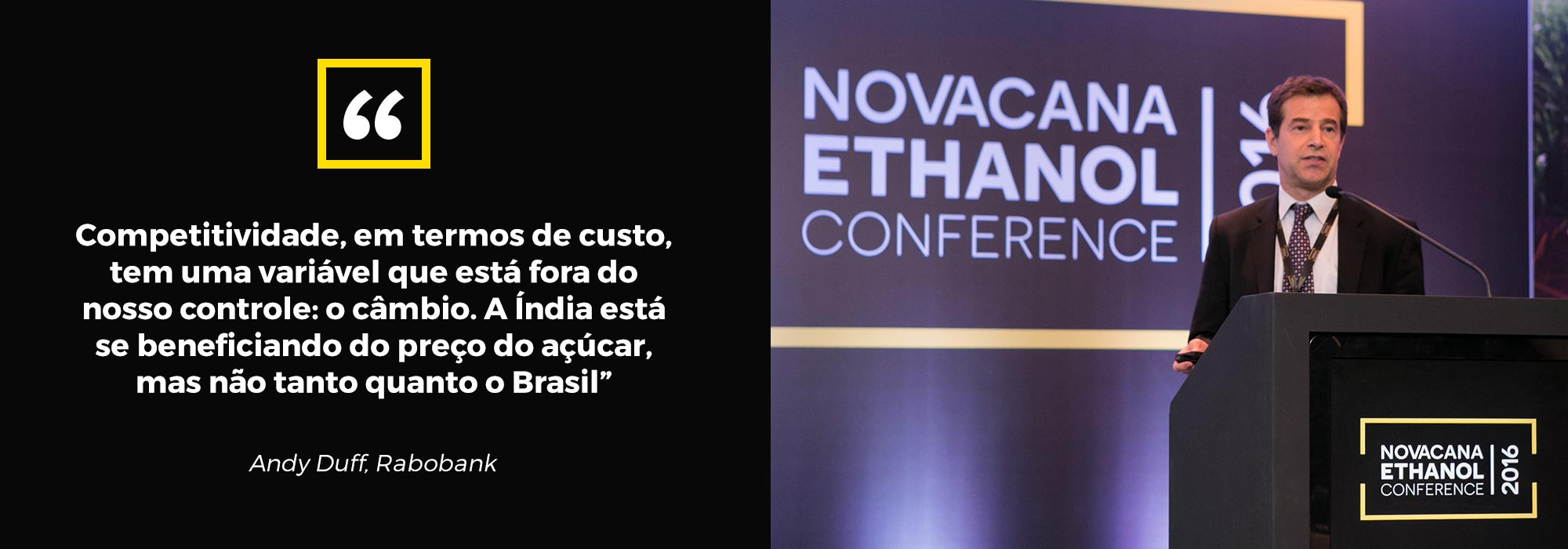 Andy Duff no novaCana Ethanol Conference