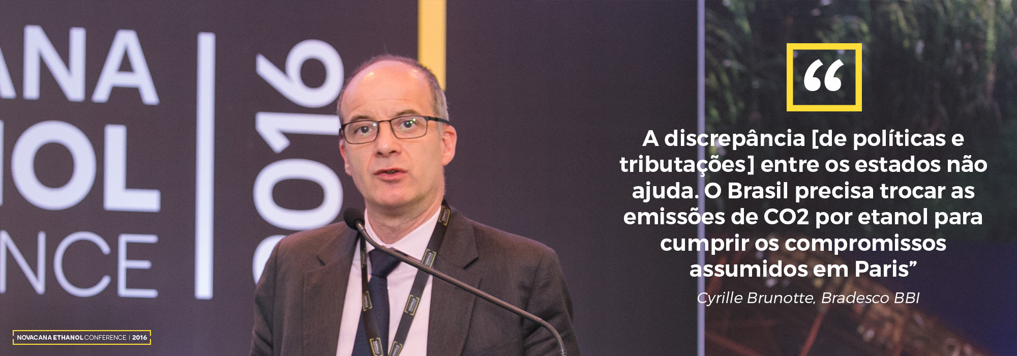 Cyrille Brunotte  no novaCana Ethanol Conference