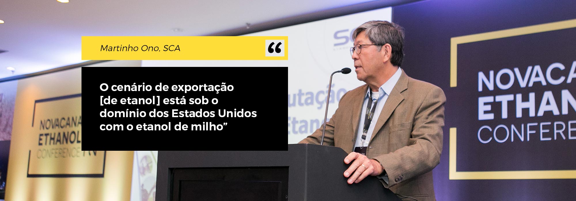 Martinho Ono no novaCana Ethanol Conference