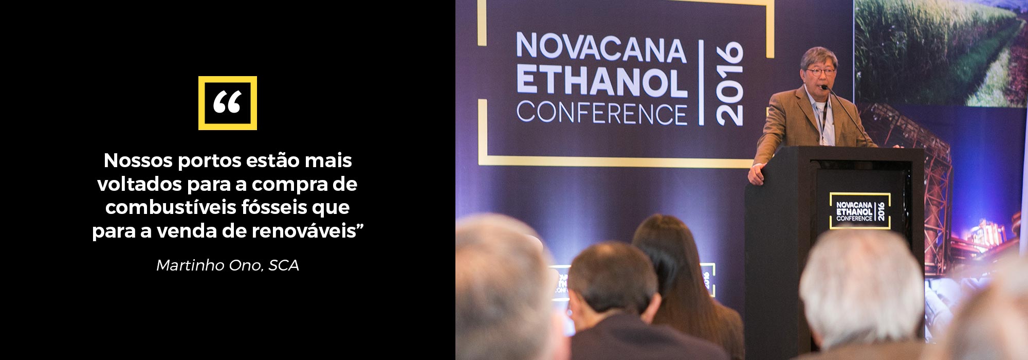 Martinho Ono no novaCana Ethanol Conference
