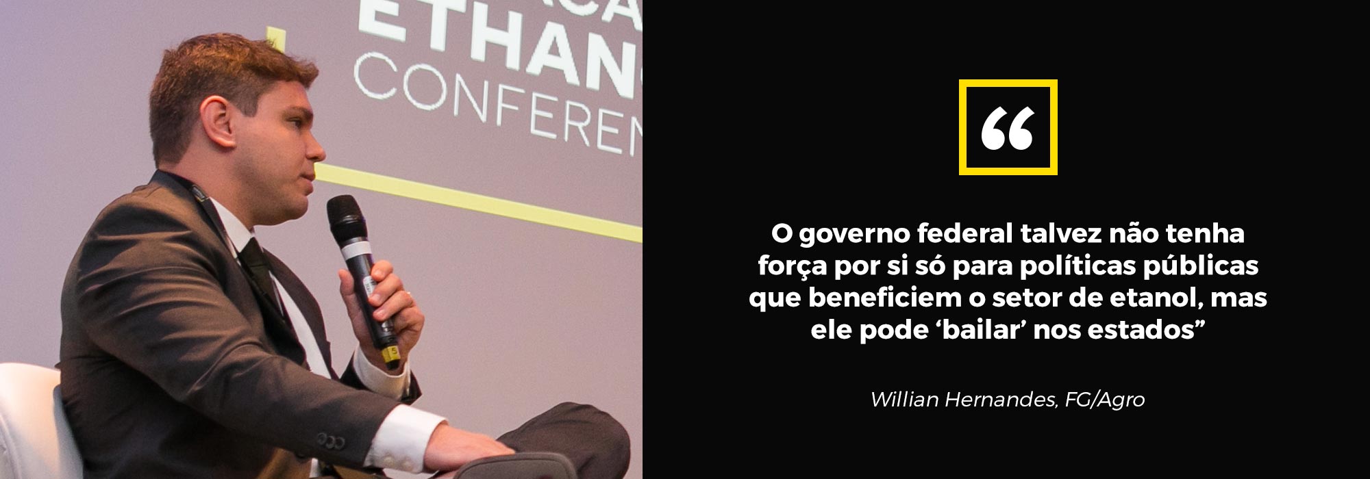 Willian Orzari Hernandes no novaCana Ethanol Conference