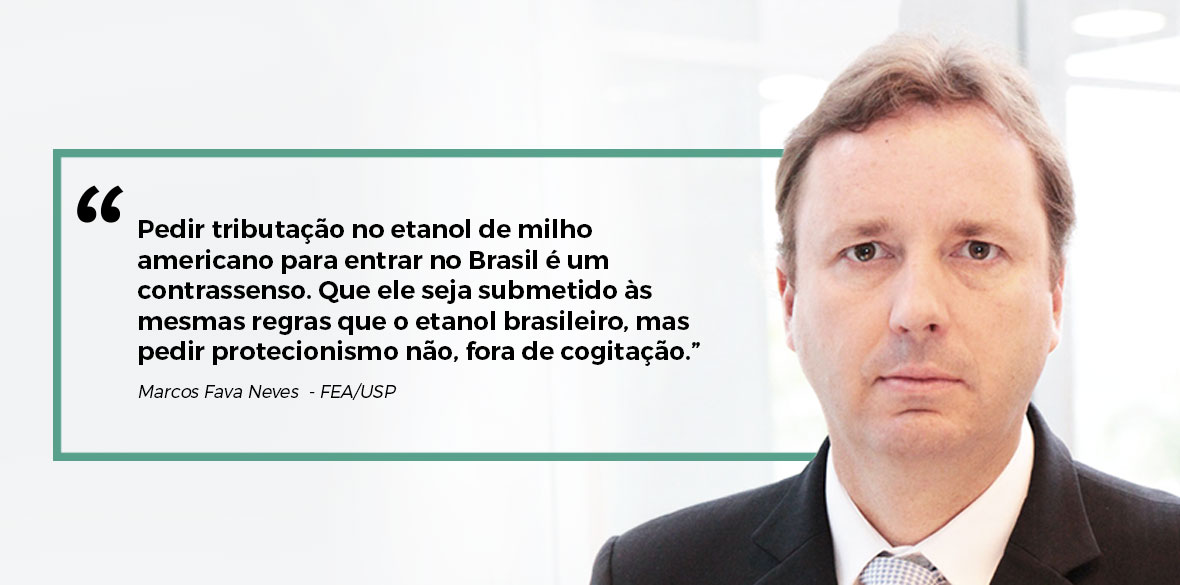 Fava Neves se posiciona contra imposto de importação do etanol