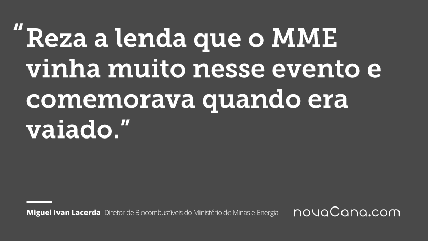 Reza a lenda que o MME vinha muito nesse evento e comemorava quando era vaiado