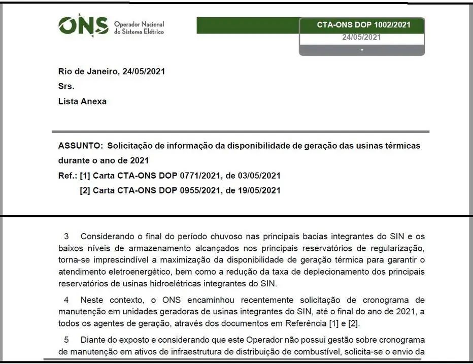 ons termicas 310521