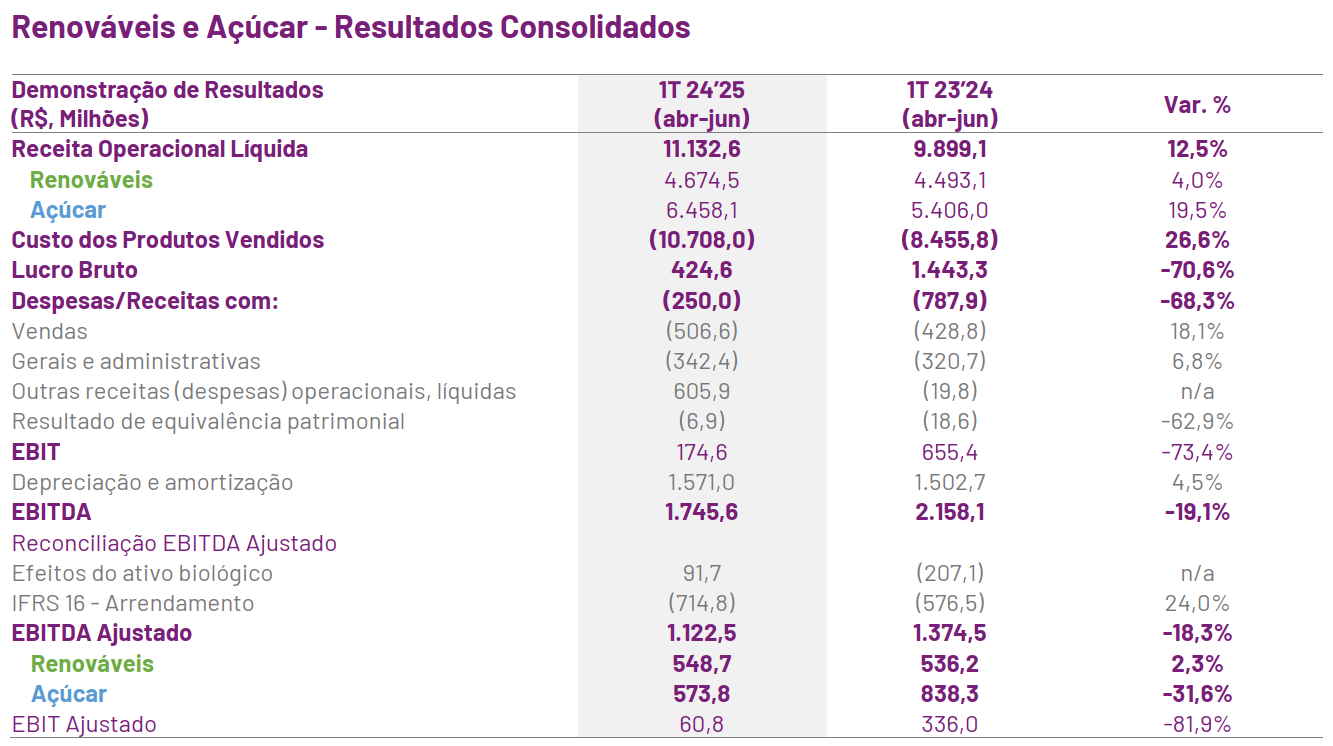 raizen 140824 resultado sucroenergetico