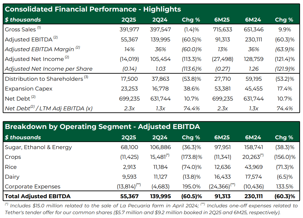 adecoagro 190825 resultados