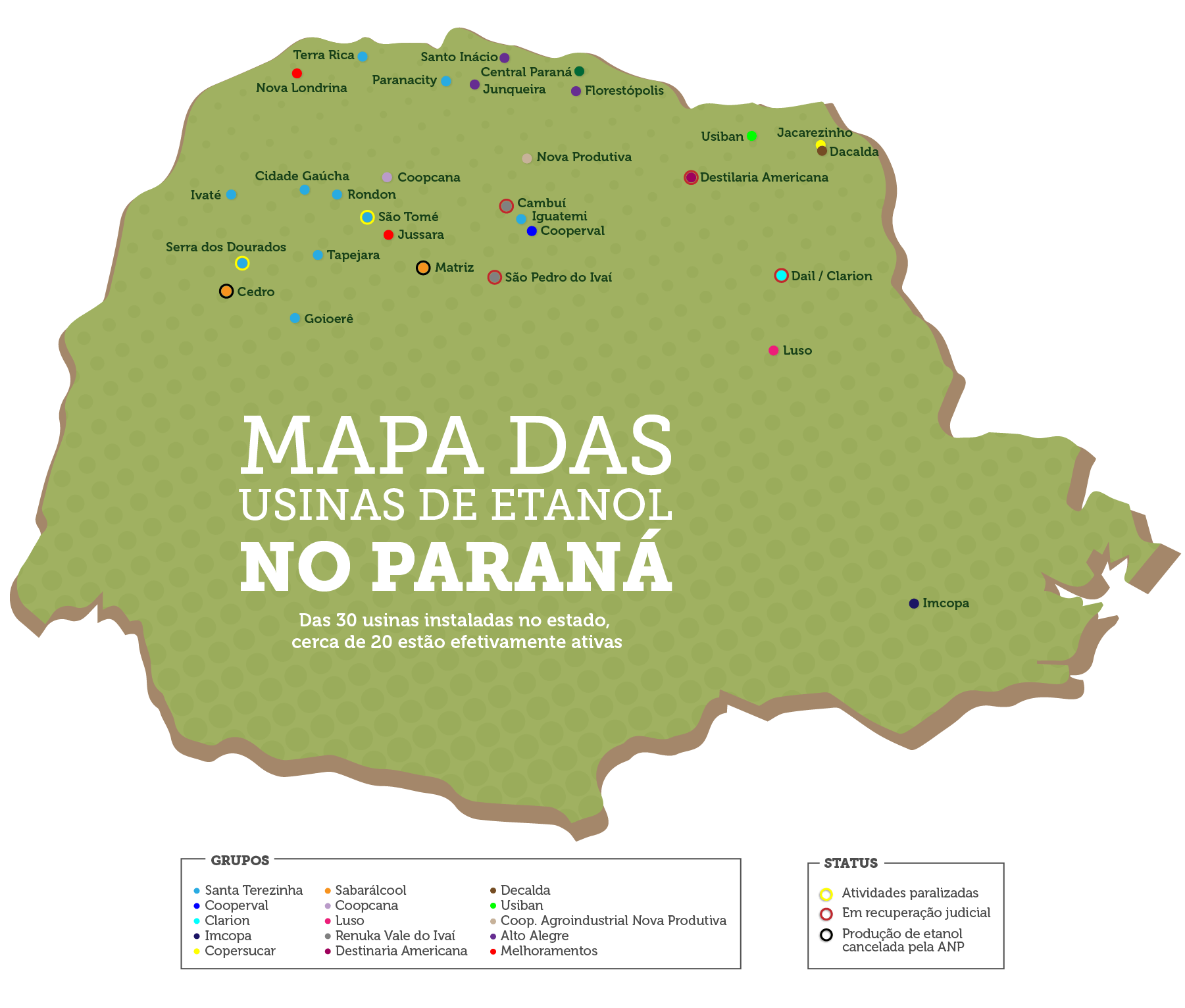 especial pr mapa usinas