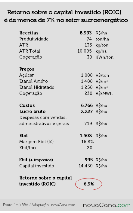 itau bba retorno capital