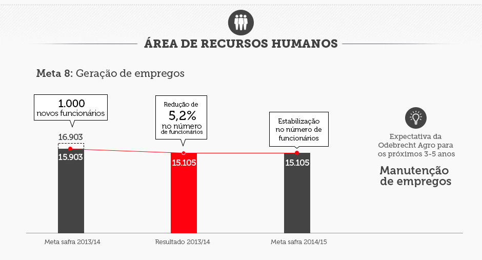 Objetivo 8: Geração de empregos