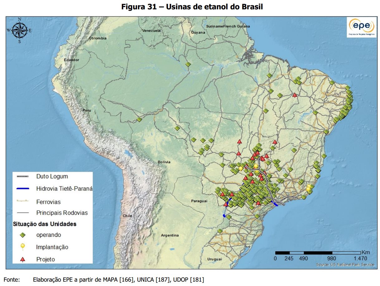 mapa usinas novas projetos 270914