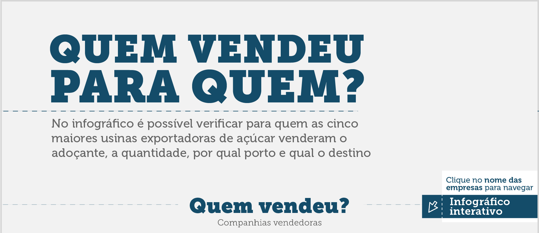 O relacionamento entre as usinas e as traders de açúcar: quem vendeu para quem