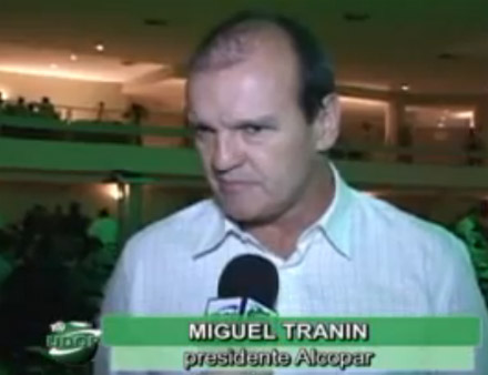 Miguel Tranin Presidente da Alcopar