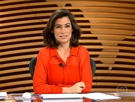 Renata Vasconcelos: Bom dia Brasil etanol