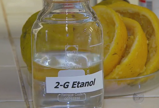 Etanol de bagaço de laranja