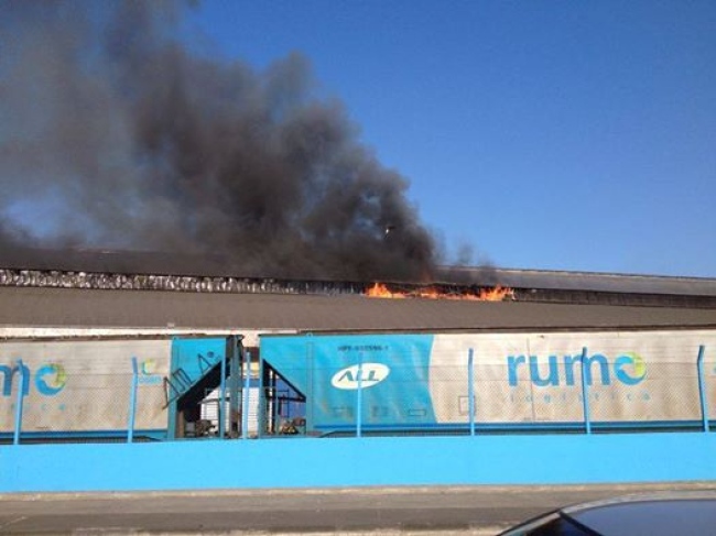 rumo santos incendio