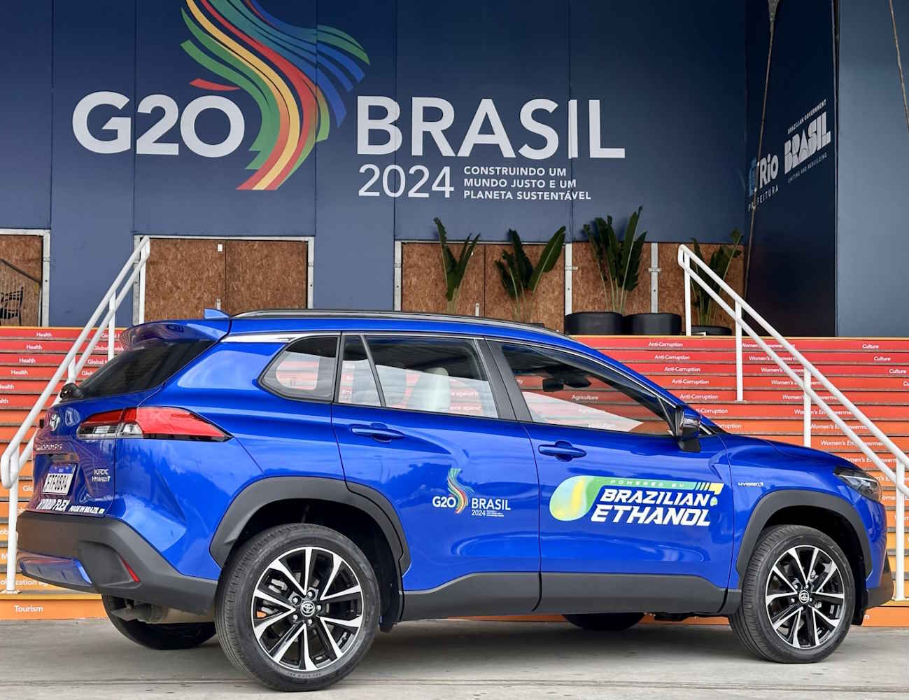 Ministério e Unica fazem acordo para frota de carros a etanol nas reuniões do G20