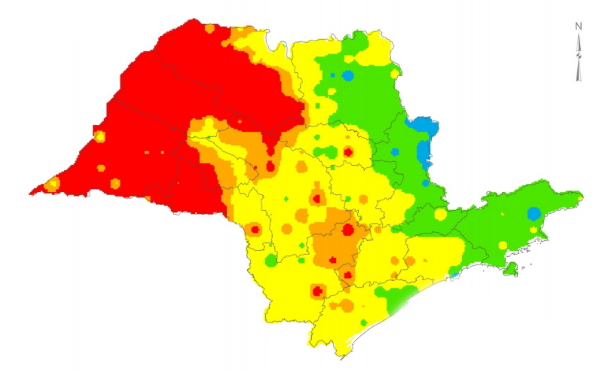 mapa sp chuvas 130215
