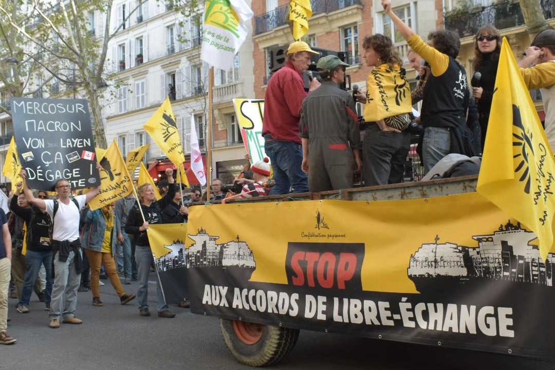Agricultores franceses voltam às ruas para impedir ratificação do acordo UE-Mercosul