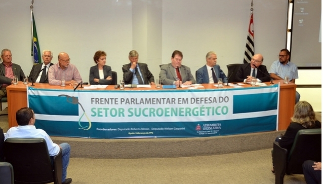 Frente parlamentar sucroenergética é lançada na assembleia legislativa de SP