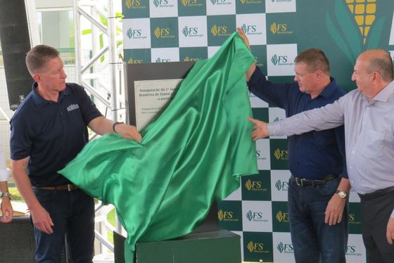 FS Bioenergia inaugura ampliação de usina de etanol de milho em Lucas do Rio Verde (MT)