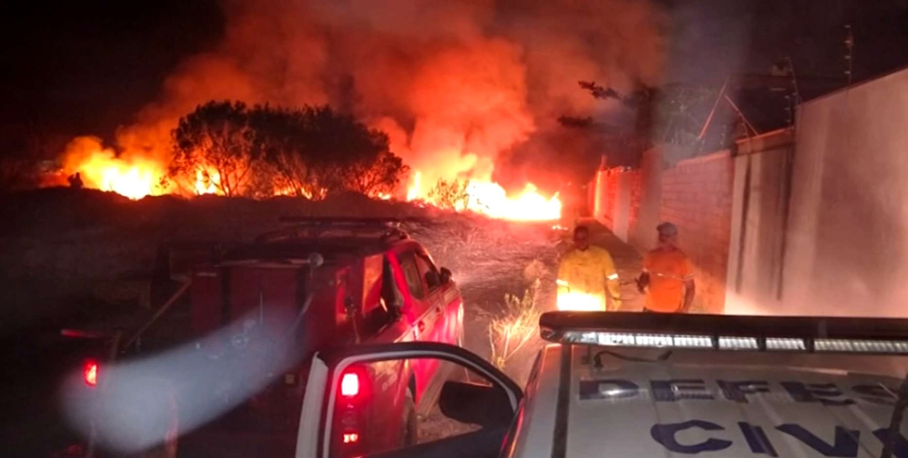 Incêndio atinge canavial e destrói mais de 1 tonelada de cana-de-açúcar em São Paulo