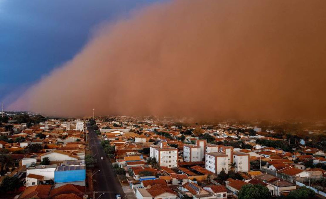 Falta de cobertura vegetal nativa agrava formação de tempestades de poeira