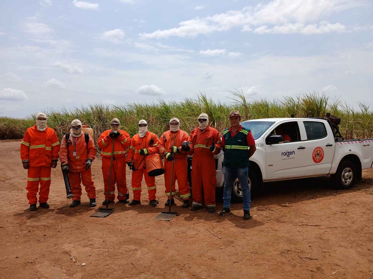 Raízen inicia campanha anual de prevenção a incêndios nos canaviais