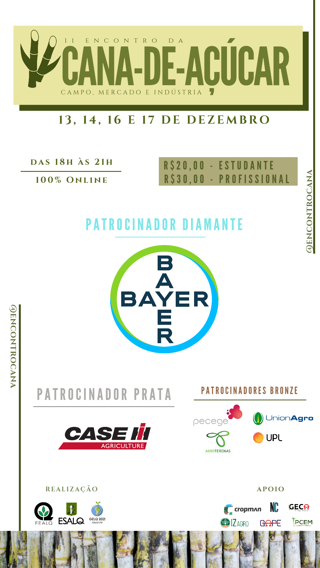 Grupo de estudos da Esalq-USP promove evento sobre a cadeia sucroenergética