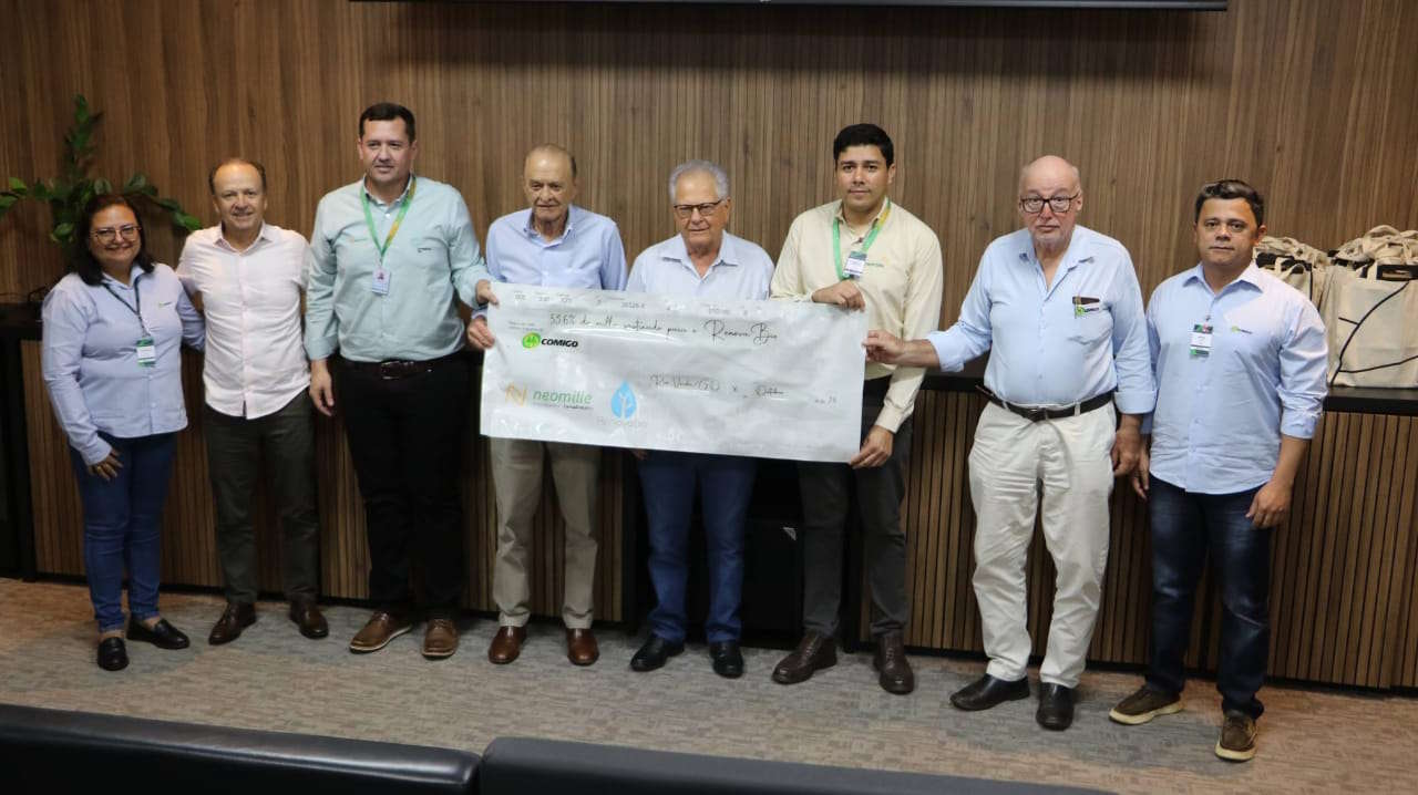 CerradinhoBio realiza repasse de ganhos com CBios para a Cooperativa Comigo