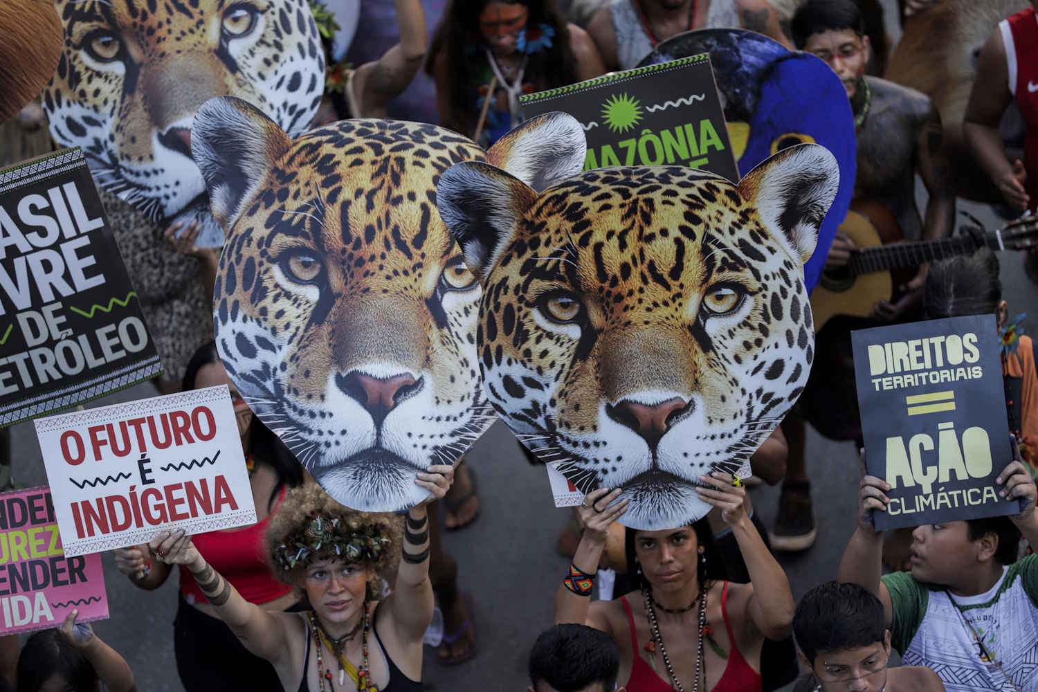 Indígenas pedem territórios livres da exploração de petróleo