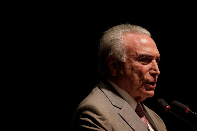 Temer participa da cerimônia de aprovação das metas da RenovaBio