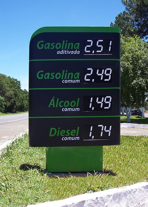 posto gasolina alcool totem 230715