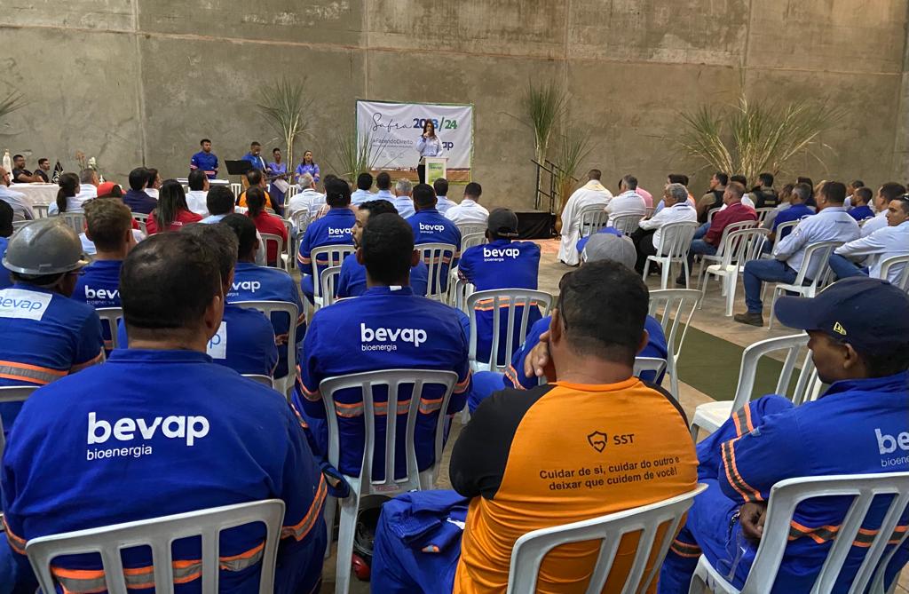Bevap Bioenergia pretende moer 2,67 milhões de toneladas de cana na safra 2023/24
