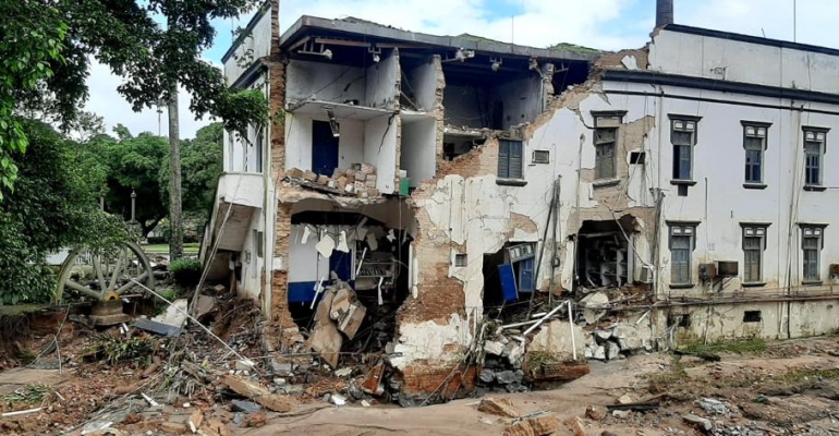 Usinas Santa Clotilde e Laginha são destruídas pela ação da chuva em Alagoas
