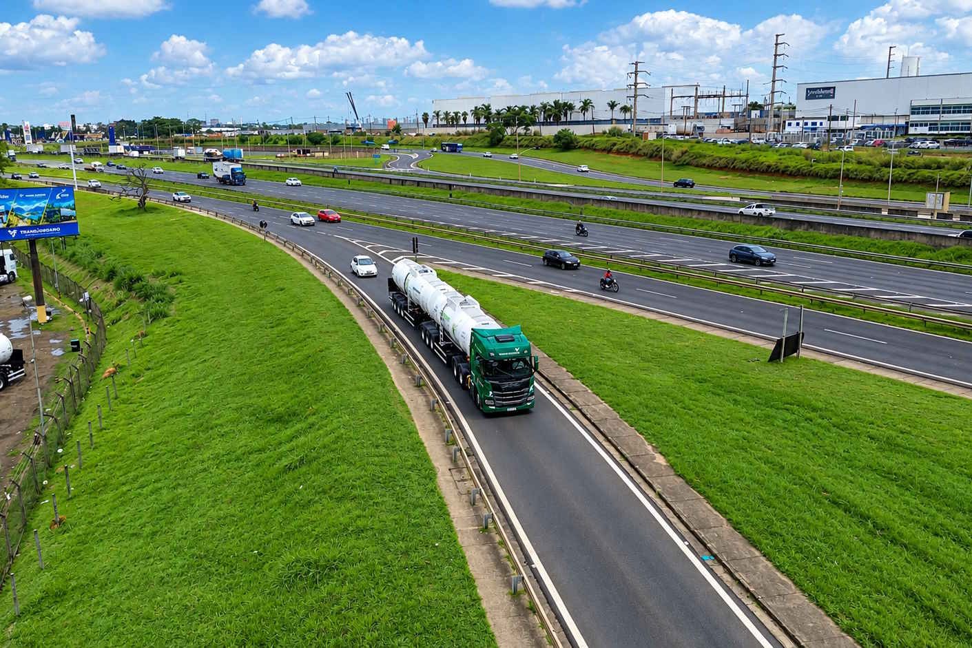 Corredor Verde inicia operação e cria eixo de biometano entre interior paulista e Porto de Santos